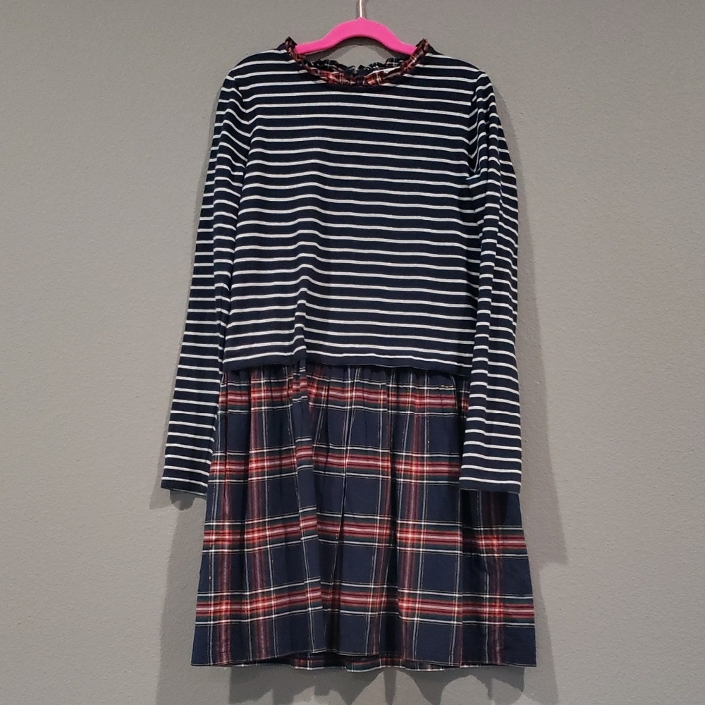 Crewcuts Mixed Print Dress